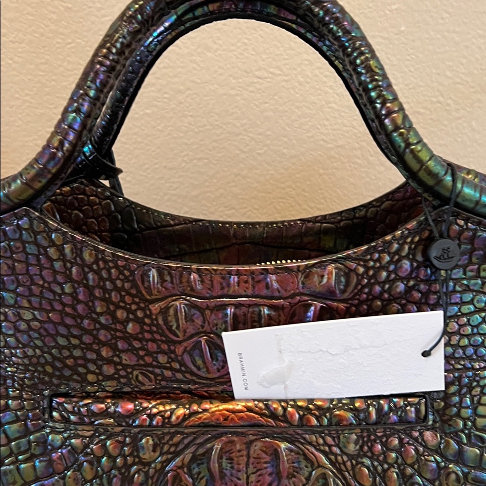 Brahmin Elaine Black Pearl Ombre Melbourne bag - Picture 5 of 12